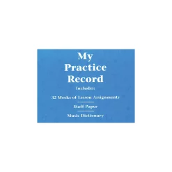 Wholesale 💯 Hal Leonard Hal Leonard My Practice Record Book - Includes 32 Weeks Of Lesson Assignments And A Music Dictionary 🧨
