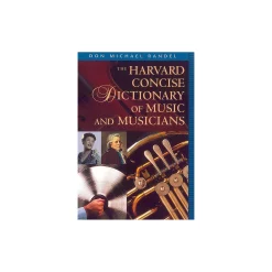Top 10 ❤️ Alfred Alfred Harvard Concise Dictionary Of Music And Musicians 9" X 6 1/4" Format ????