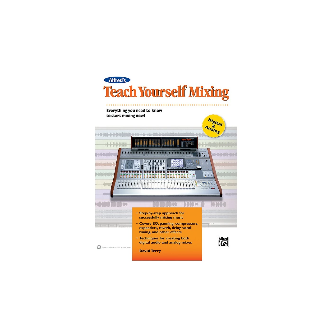 New ❤️ Alfred Alfred Teach Yourself Mixing Book ???? 3 New ❤️ Alfred Alfred Teach Yourself Mixing Book ????