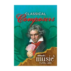Coupon ???? Alfred Alfred Alfred's Music Playing Cards Classical Composers ✔️