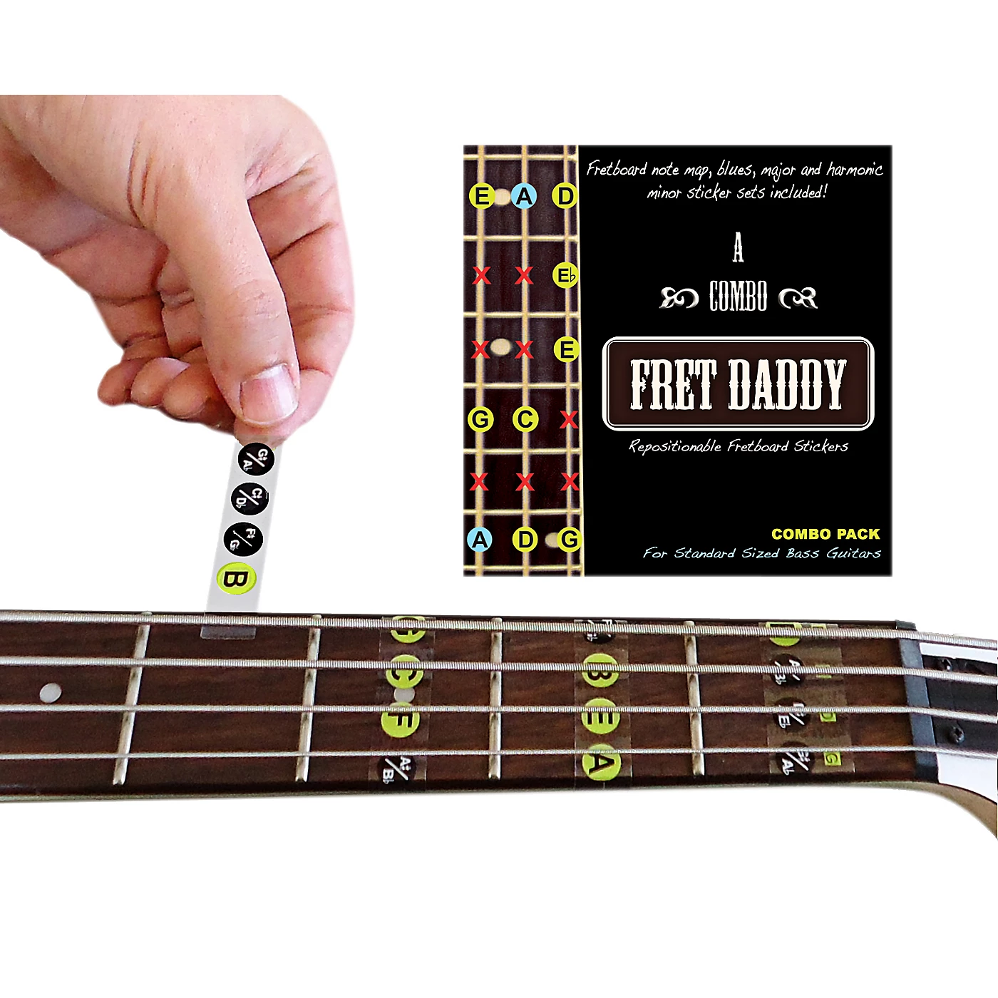 Hot Sale ???? Fret Daddy Fret Daddy The Combination Pack For Bass Guitar ???? 3 Hot Sale ???? Fret Daddy Fret Daddy The Combination Pack For Bass Guitar ????