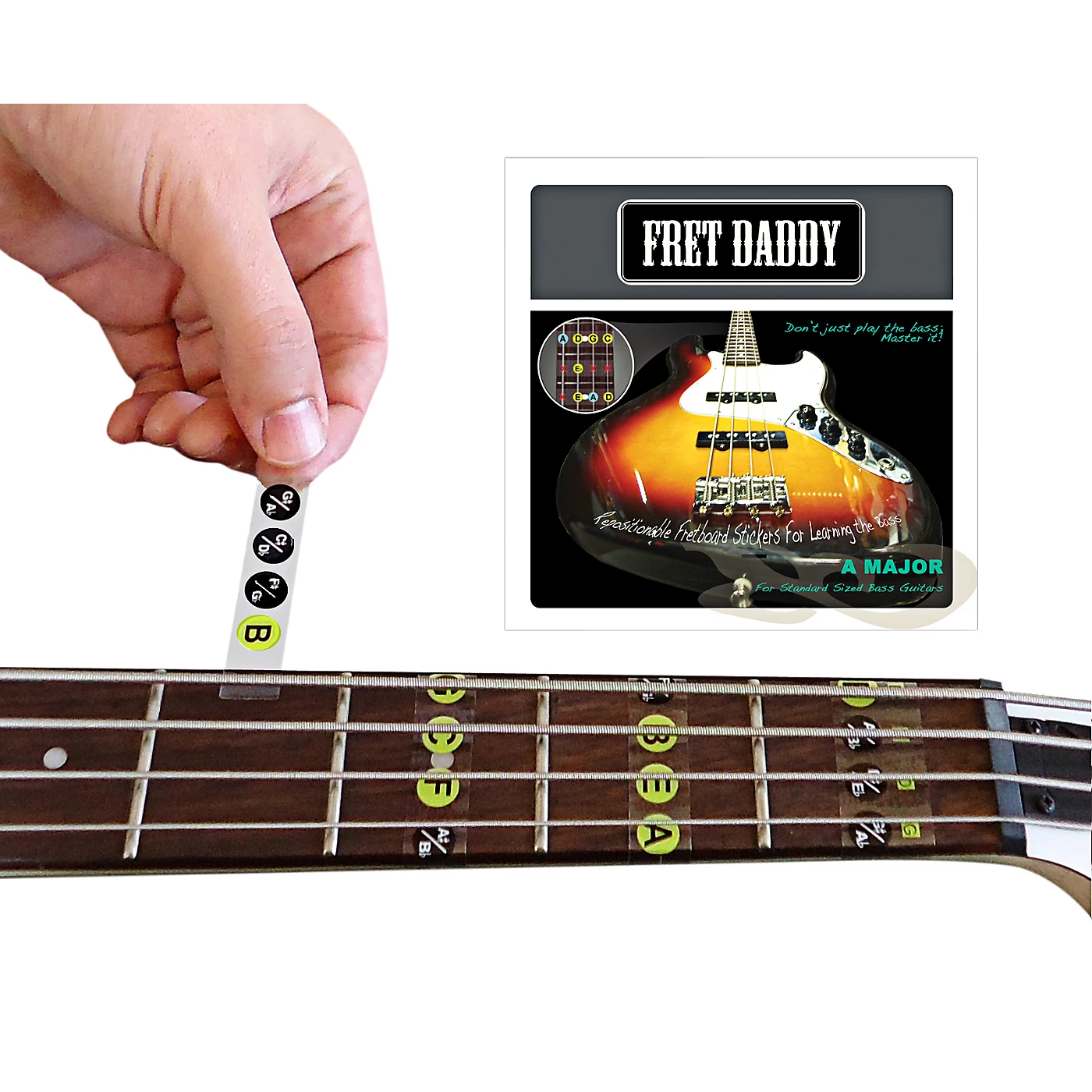Best Sale ???? Fret Daddy Fret Daddy The A Major Scale For Bass Guitar ⭐ 3 Best Sale ???? Fret Daddy Fret Daddy The A Major Scale For Bass Guitar ⭐
