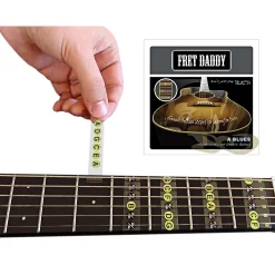 Cheapest ???? Fret Daddy Fret Daddy The A Blues Scale For Electric/Acoustic Guitar ❤️