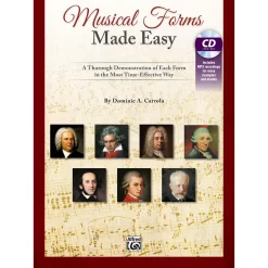 Deals ???? Alfred Alfred Musical Forms Made Easy A Thorough Demonstration Of Each Form In The Most Time Effective Way Bk & CD ✨