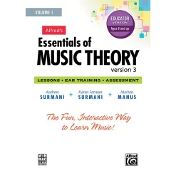 Budget ???? Alfred Alfred Alfred's Essentials Of Music Theory: Software, Version 3 CD-ROM Educator Version, Volume 1 ????