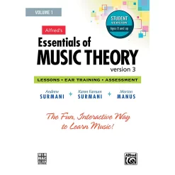 Budget ???? Alfred Alfred Alfred's Essentials Of Music Theory: Software, Version 3 CD-ROM Student Version, Volume 1 ⭐