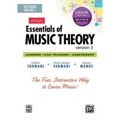 Deals ❤️ Alfred Alfred Alfred's Essentials Of Music Theory: Software, Version 3 Network Version, Volume 1 (for 5 Users) ❤️