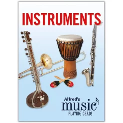 Wholesale ✨ Alfred Alfred Alfred's Music Playing Cards: Instruments Card Deck (1 Pack) ????