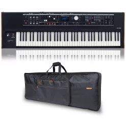 Cheap 🔥 Roland Roland VR-730 And 76-Key Keyboard Bag Black 😍