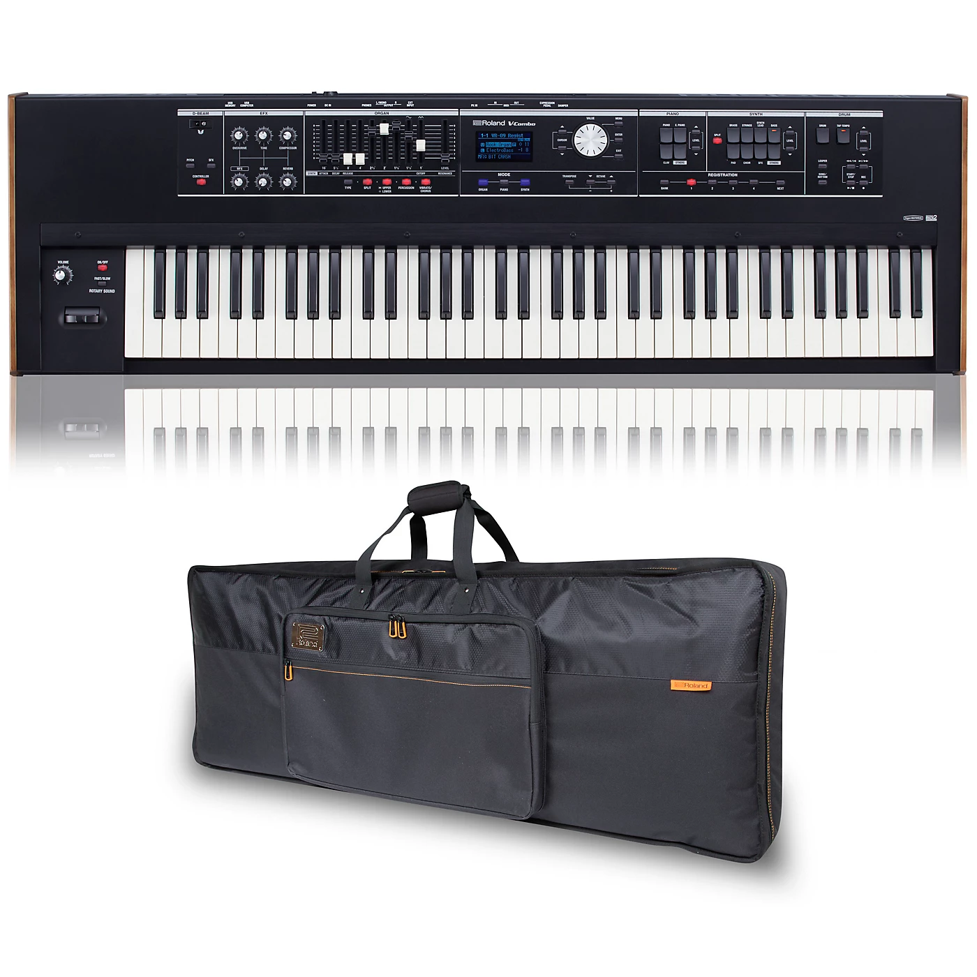 Cheap ???? Roland Roland VR-730 And 76-Key Keyboard Bag Black ???? 1 Cheap ???? Roland Roland VR-730 And 76-Key Keyboard Bag Black ????